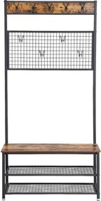 Vešiakový stojan s botníkom VASAGLE HSR46BX