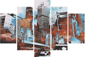 Obraz - Mrakodrapy (150x105 cm)