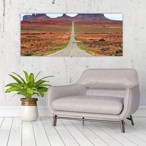 Obraz - U.S. Route 163 (120x50 cm)