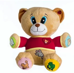 Teddies Medveď Tedík hovoriaci 30 cm CZ