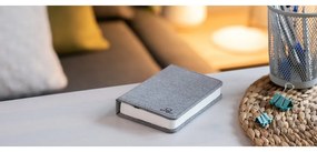Sivá svetelná dekorácia na USB Booklight – Gingko