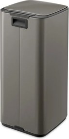 Sivý pedálový oceľový odpadkový kôš 30 l Bo – Brabantia