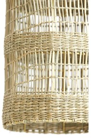 Závesné svietidlo v prírodnej farbe s tienidlom z morskej trávy ø 20 cm Latika – Light &amp; Living