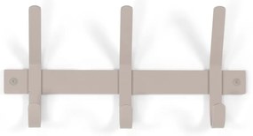 Sivo-béžový kovový nástenný vešiak Dexter – Spinder Design