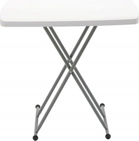 SKLADACÍ TURISTICKÝ/STRAVOVACÍ STÔL 76,5 x 49,5 x 36-71,5 CM NASTAVITEĽNÝ *9613