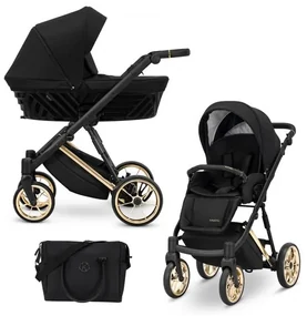 Kočík Kunert Ivento Premium 2v1 - deep black