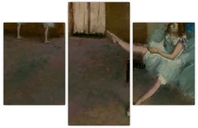 Obraz - Edgar Degas, Before the Ballet, reprodukcia (90x60 cm)