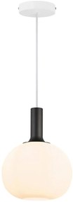 Nordlux Závesný luster z opálového skla Alton pre žiarovku E27 ø25cm 47313001