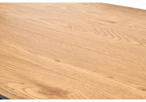 Konferenčný stolík ARTIGA 45x105 cm čierna/bežová