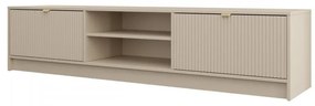 TV skrinka/stolík Rozoma 2K (piesková béžová). Vlastná spoľahlivá doprava až k Vám domov. 1122887