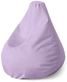 Sablio Sedací vak Pear Svetlá fialová - 140 x 100 x 25 cm