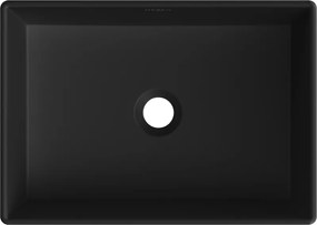Mexen Goya, umývadlo na dosku 51 x 37 cm, čierna matná, 22185085
