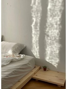 Dvojlôžková posteľ z borovicového dreva s roštom 180x200 cm Dock – Karup Design