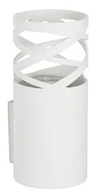 Dizajnová nástenná lampa biela - Arre