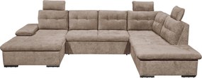 XXXLutz SEDACIA SÚPRAVA, textil, taupe Livetastic - Sedačky - 002220057609