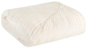 Eurofirany Biela deka BLANCA4 s potlačou 150x200 cm