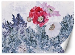 Fototapeta, Maky v zahradě Pastelová kompozice - 250x175 cm