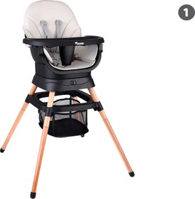 JOKOMISIADA Multifunkčné otočné detské kresielko na kŕmenie 6 v 1 ZA5659