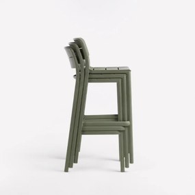 CASSIA STOOL záhradná barová stolička antracite