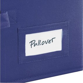 Modrý úložný box Wenko Ocean, dĺžka 34 cm