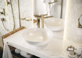 Hansgrohe AddStoris, jednoduchý háčik, kartáčovaný bronz, HAN-41742140