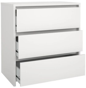 Biela komoda 80x84x48 cm Next – Tvilum