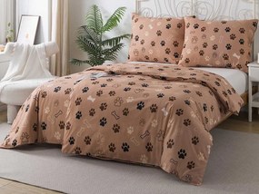 XPOSE® Bavlnené Renforcé obliečky LABKY - béžové