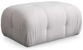 Univerzálny puf Pebble 95 x 65 cm, biela