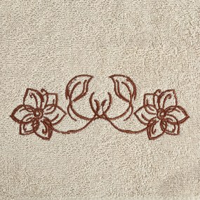 FROTÉ UTERÁK LILA SADA 1KS 30X50 CM, 1KS 50X90 CM, 1KS 70X140 CM BÉŽOVÁ