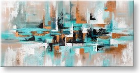 Maľovaný obraz na stenu ABSTRAKT 1 dielny YOBATAB009E1