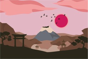 Obraz - Japonsko N⁰2 (90x60 cm)