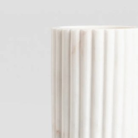 Stojan na príbory MARBLE STRIPES biely mramorový, ryhovaný 724329