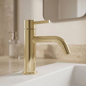 Umývadlová batéria REA LUNGO LIGHT zlatá