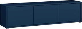 XXXLutz NÍZKA KOMODA, tmavomodrá, 154,2/42,5/34,9 cm Carryhome - TV nábytok - 000687018331