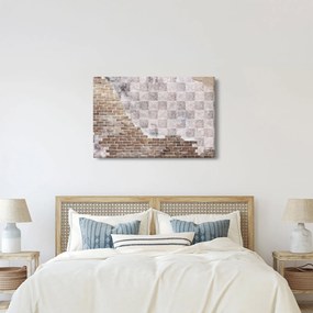 Obraz - Tehlový múr (90x60 cm)