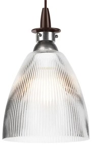 LED Luster na lanku JODI 1xE27/60W/230V bronz