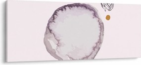 Obraz - Fialový minimalizmus N⁰4 (120x50 cm)