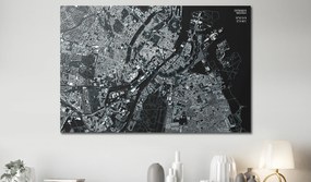 Artgeist Obraz na korku - Close up of Copenhagen [Cork Map] Veľkosť: 60x40