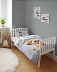 Bambusové obliečky do postieľky Roztomilý psík 100x135/40x60