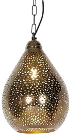 Orientálna závesná lampa medená - Maruf 5