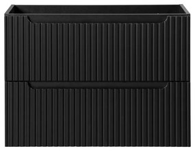 Umyvadlová skříňka Nova Black D2 82-80-2S černá