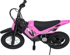 Ramiz Detský elektrický motocykel SHARK ružový