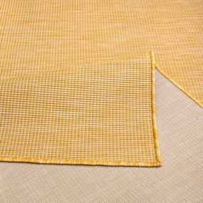 Dekorstudio Šnurkový koberec PALM 2778 - žltý Rozmer koberca: 200x200cm