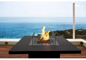 Planika Square Table GAS - Vonkajší plynový krb 79,7x90 cm 10kW