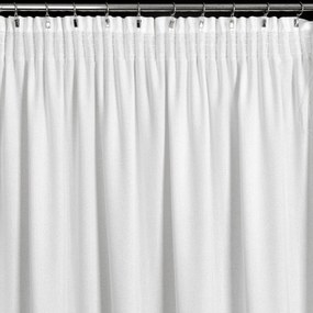 ZÁVES NA PÁSKE ERIS 140X270 CM BIELA