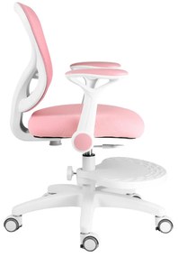Detská rastúca stolička Neoseat JUNI 007 — látka, ružová