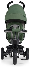 KINDERKRAFT SELECT - Detská trojkolka SPINSTEP Premium zelená