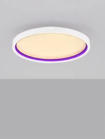 Moderné stropné svietidlo Chet RGB 39 s diaľkovým ovládaním