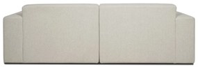 Béžová/krémovobiela rohová pohovka (pravý roh) Roxy – Scandic