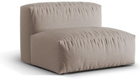 Béžový modul pohovky (stredový diel) Martina – Micadoni Home